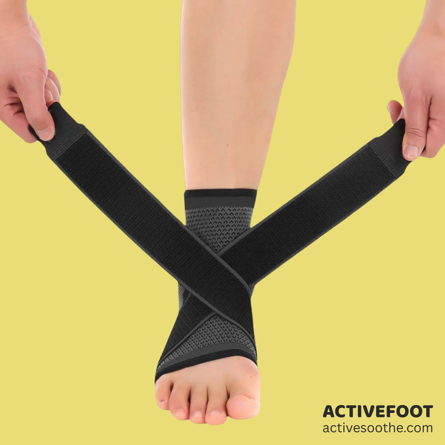 ActiveFoot Sleeve design features and compression zones