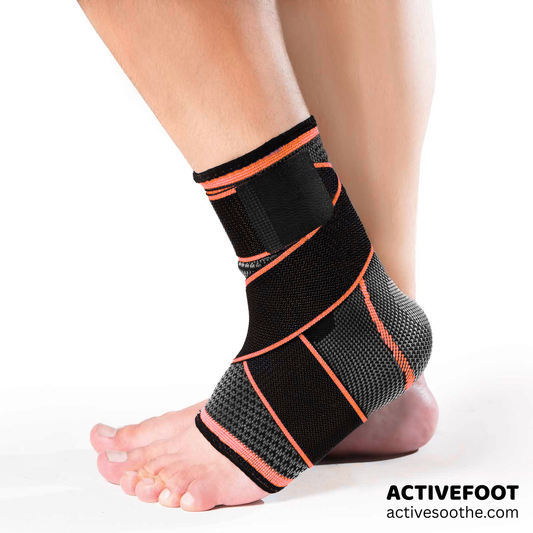 ActiveFoot Compression Sleeve for plantar fasciitis and ankle support